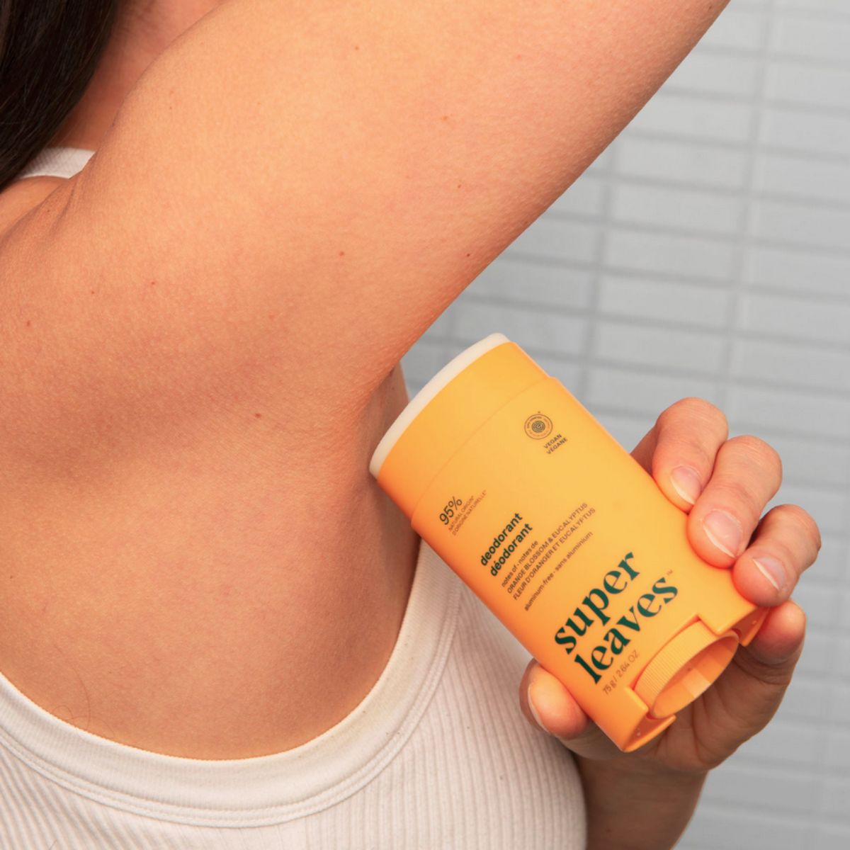 Super leaves Desodorante - Flor de azahar y eucalipto twist and glide, Attitude, 75g