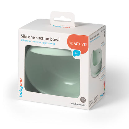 Bowl Silicona Con Ventosa Para Bebés Mint_1