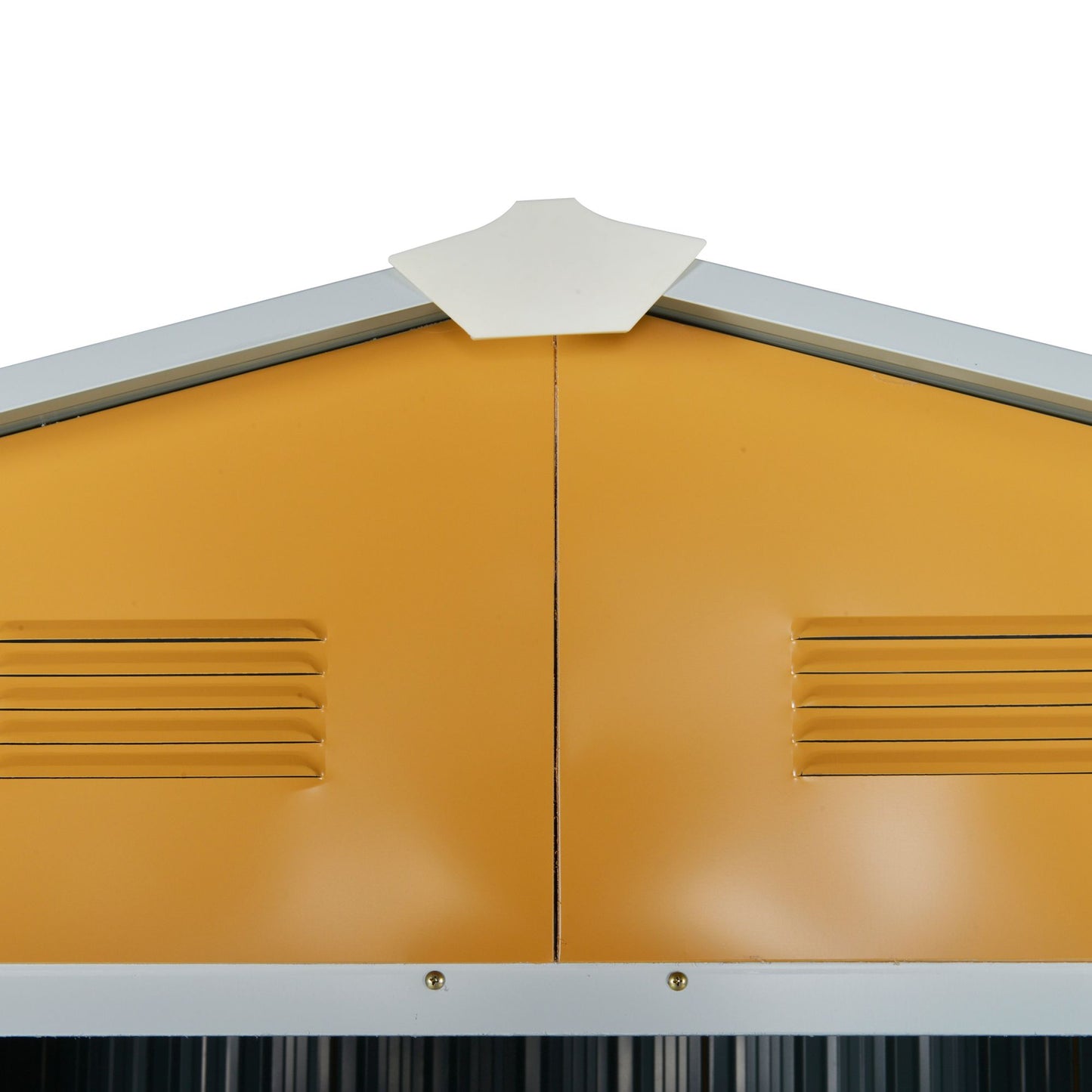 Outsunny Caseta De Jardín 3,6m² 236x174x190cm Con Puertas Correderas 4 Ventanas_3