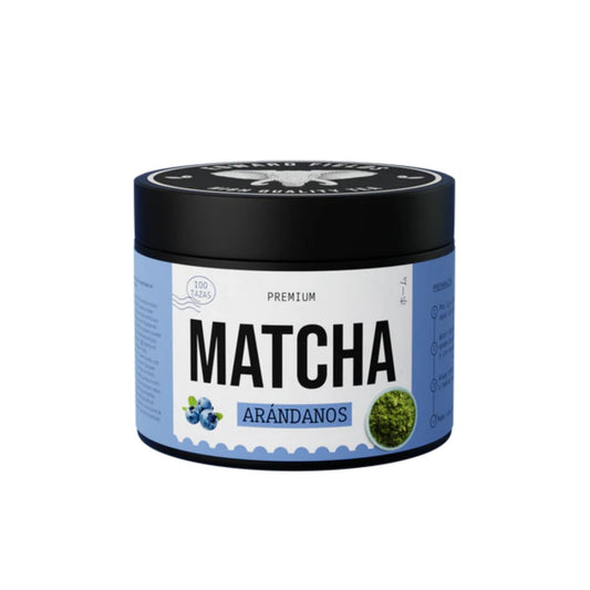 Chá Matcha Premium com Mirtilos, Edward Fields Tea, 100g