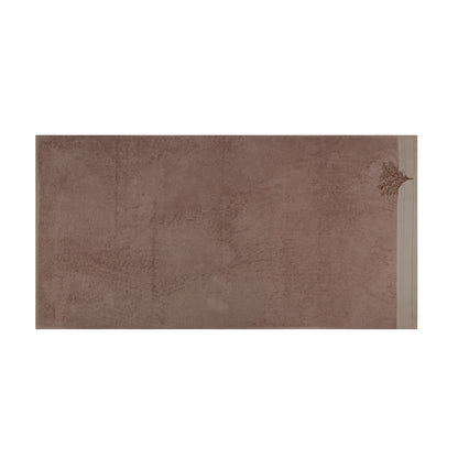 Juego De Toallas De Baño (2 Piezas) Marrón Claro Y Crema_2