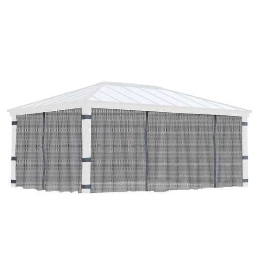 Conjunto de cortinas para gazebo Dallas Canopia 422x607