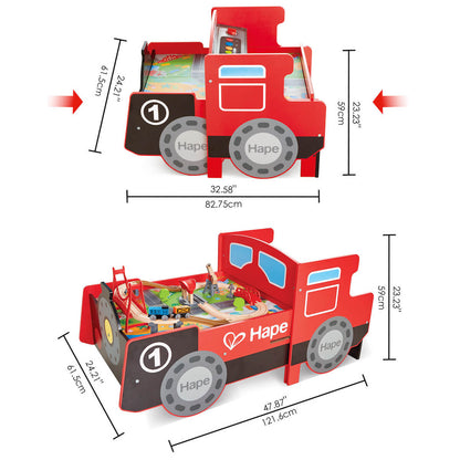 Gran Circuito Tren-mesa Locomotive Hape_3