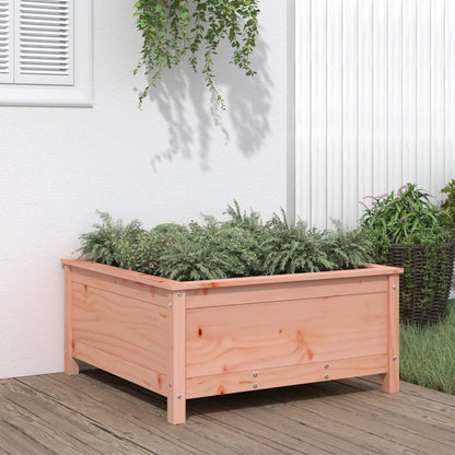 Jardinera Madera Maciza De Abeto Douglas 82,5x82,5x39 Cm_1