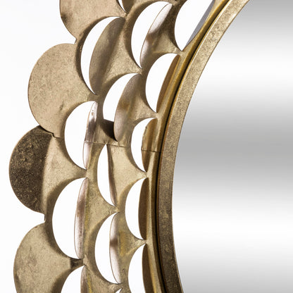 Espejo Flor Dolly Metal Dorado Ø91x8,5_1