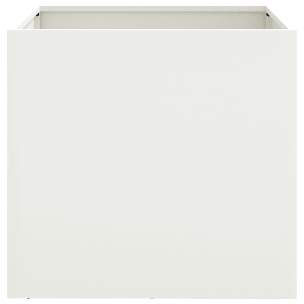 Jardinera Acero Blanco 49x47x46 Cm_4