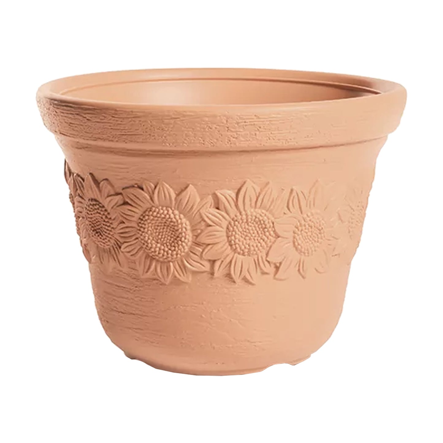 Maceta Sunny 8l., Dimensiones (mm) 300x300x225, Color Ladrillo_0