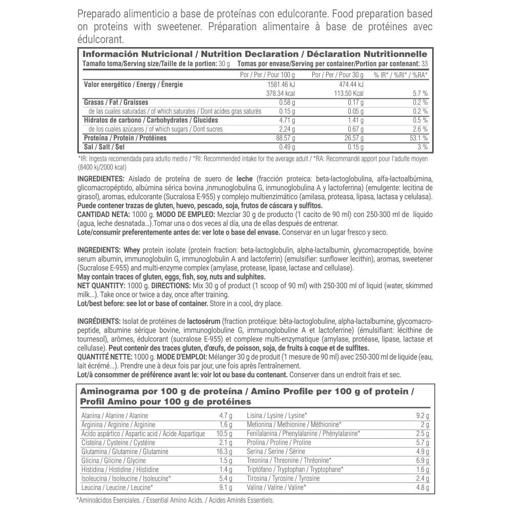 Cfm Iso Zero - 1kg - Fresa - Aumenta La Masa Muscular - Masmusculo_4
