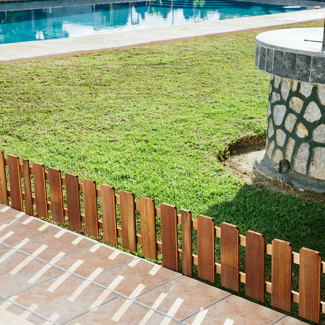 Fencenature Bordo Fijo 110x45 Cms - Elegancia Y Funcionalidad Para Tu Jardín 1,1x0,45 M / Multicolor_0