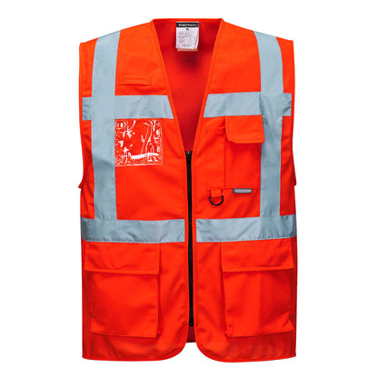 Chaleco De Alta Visibilidad Executive Berlin / Xxxl / Naranja_1