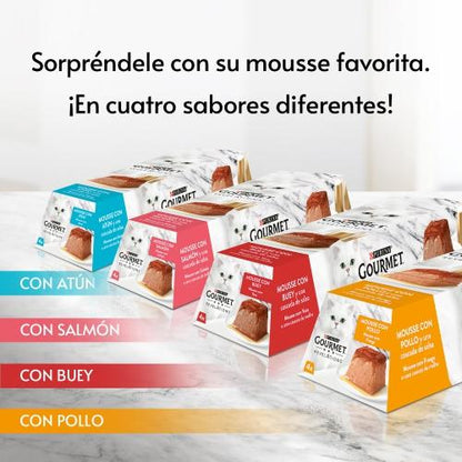 Embalagem de 6 x Mousse de Atum GOURMET REVELATIONS (4x57g)