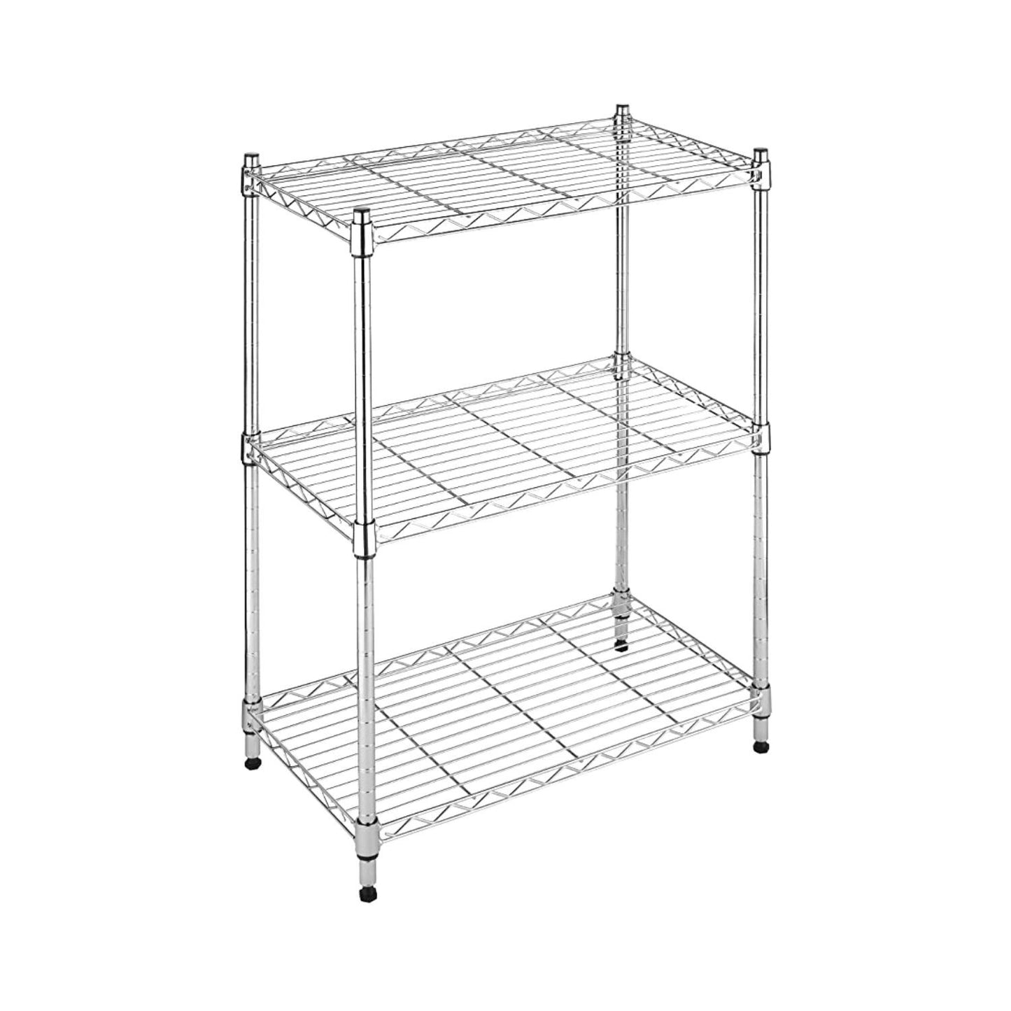 Estantería Metálica Con 3 Baldas Ajustables 76.2x58.9x34cm 240kg 7house_0