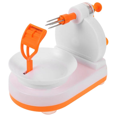 Pelador De Fruta De Plástico Abs Color Naranja Y Blanco_0