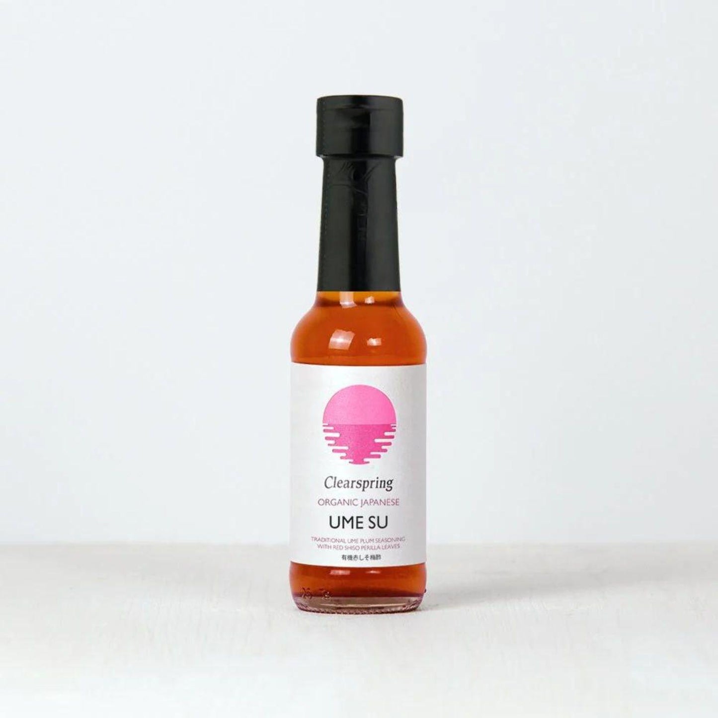 Vinagre japonês biológico Umeboshi Clearspring, 150 ml