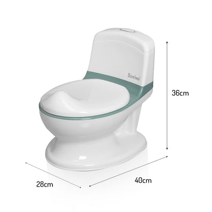 Baninni Orinal De Aprendizaje Con Sonido Pippe Verde Y Blanco_2