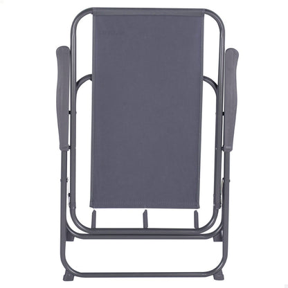 Aktive Silla Plegable Camping Antivuelco Gris_1