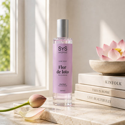 Ambientador Pulverizador Flor de Loto Origins SYS Aromas 100 ml | Aroma Floral y Oriental | Relajante_1