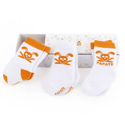 Calcetines De Nacimiento De Algodón Orgánico_0