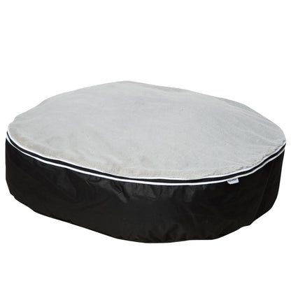 Pawhut Cama Para Perros Lavable Con Funda Desenfundable Tela Oxford Felpa Suave_0