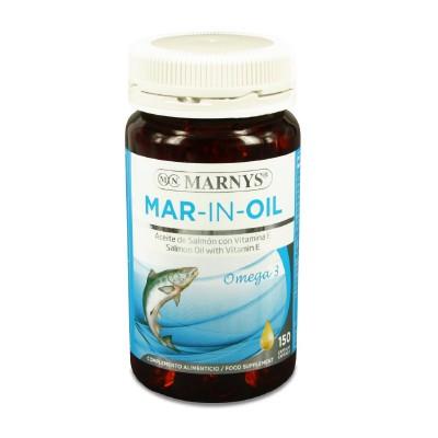 Óleo de Salmão 500 mg Marnys 150 Cápsulas