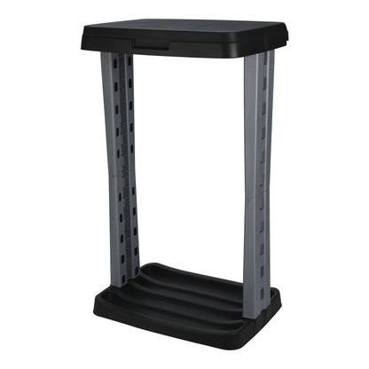 Well Home Porta Bolsas De Basura 60l En Color Antracita 100% Reciclable 43x31x9,5cm_0