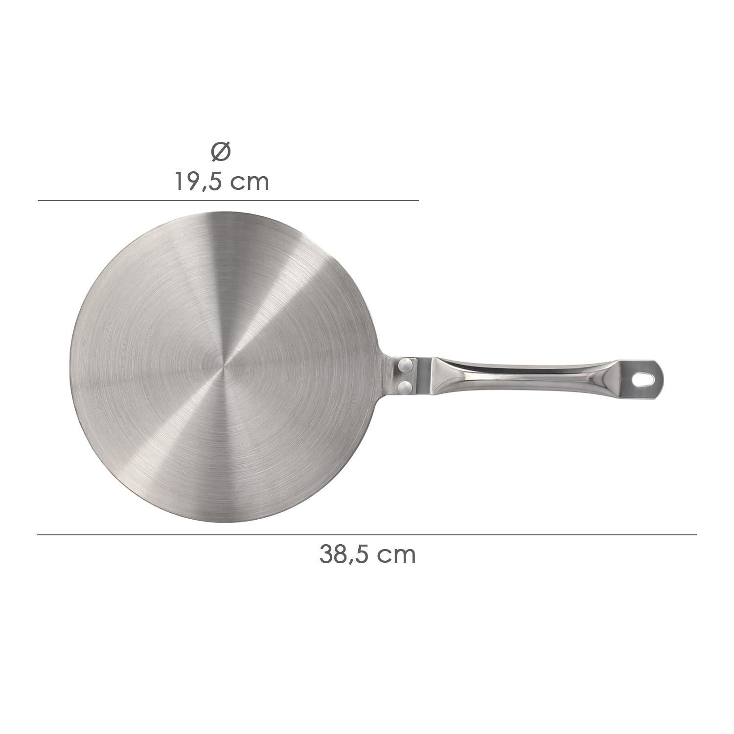 Adaptador Para Induccion / Vitroceramica Ø 19.5 Cm. 3 Capas Acero Inoxidable / Aluminio_1