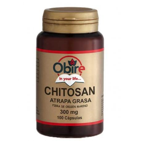 Quitosana 300 mg Obire, 100 cápsulas
