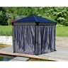 Conjunto de cortinas para o gazebo Roma / Mónaco 