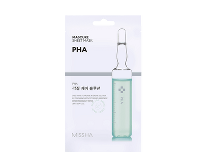 Missha Mascure Peeling Solution Sheet Mask [pha] (28ml) - Mascarilla Pha_0