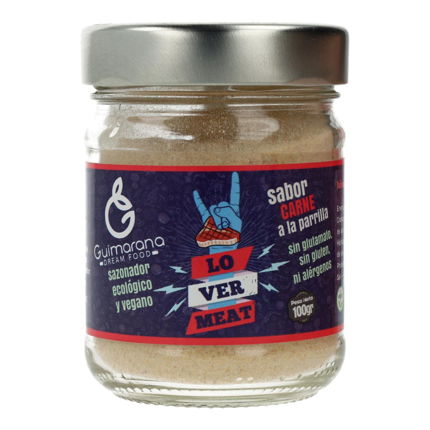 Tempero para Carne Grelhada Guimarana ECO "Lo Ver Meat" 100 g