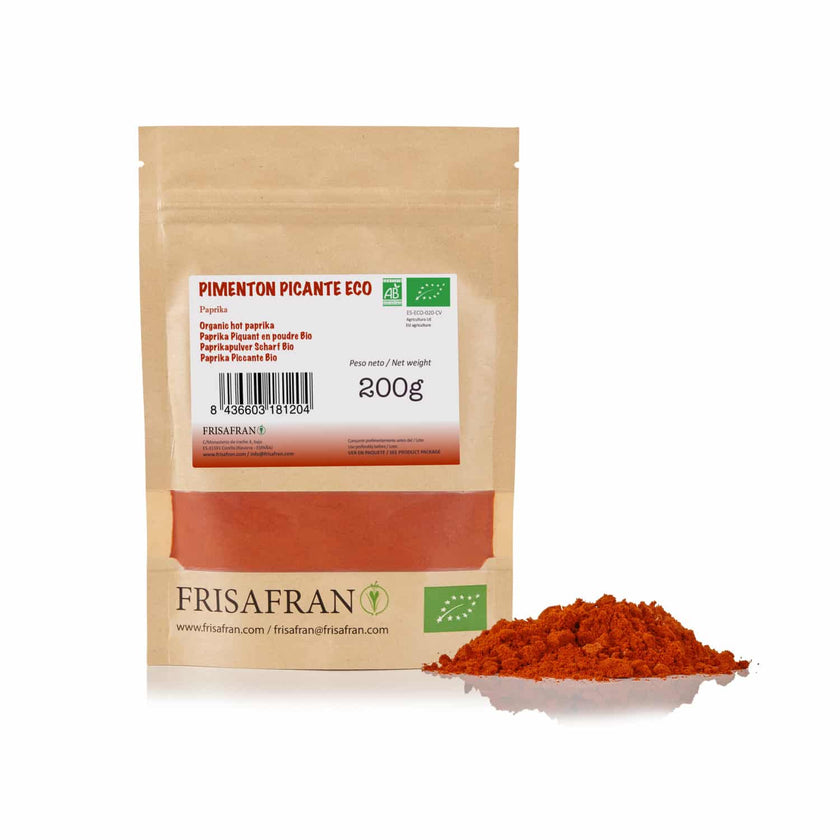 Pimentón En Polvo Ecológico | Sabor Picante 40 G_0