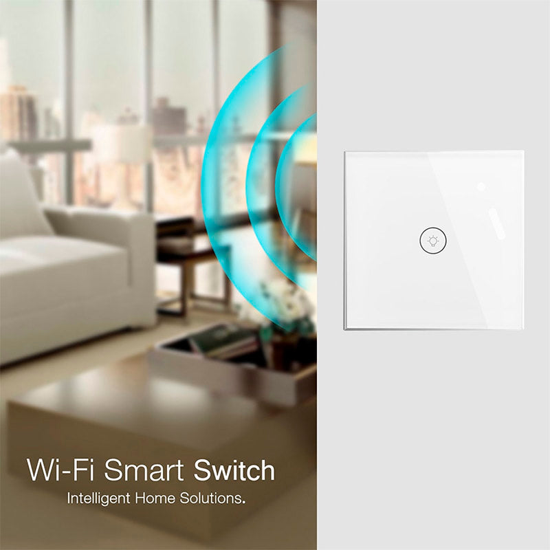 Interruptor Táctil Wifi-voz, Blanco_2