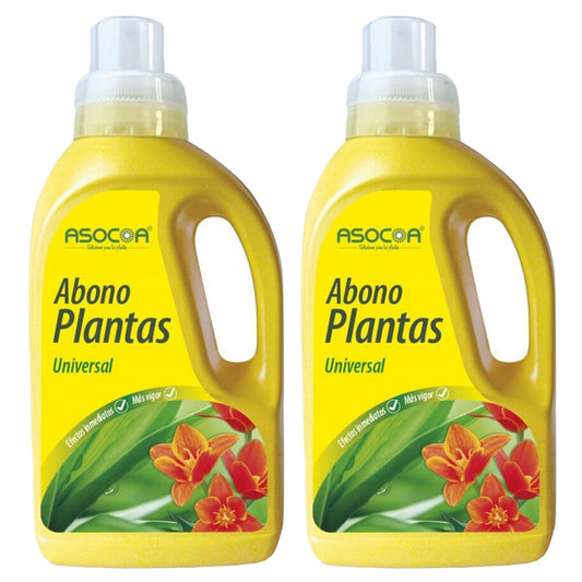Set De 2 Abonos Plantas Verdes (universal) 300 Ml_0