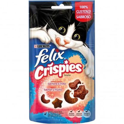 FELIX Crispies Salmão e Truta 45g