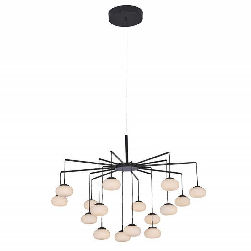 Lámpara Colgante Led Pumpkin, 37w, Blanco Cálido_1