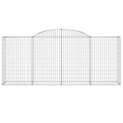 Cestas Gaviones 17 Uds Forma De Arco Hierro 300x50x120/140 Cm_3