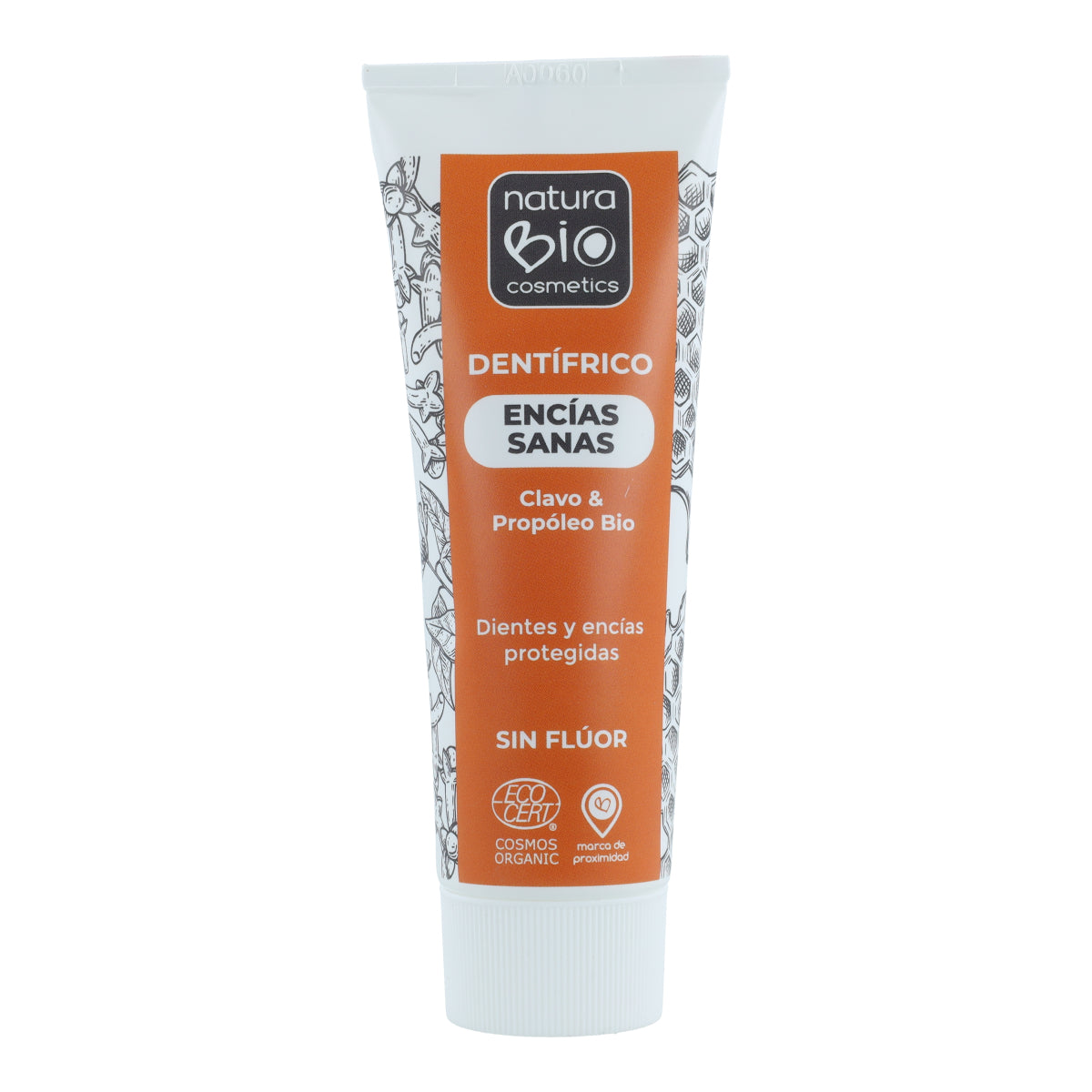 Naturabio Pasta de Dentes Orgânica Própolis e Cravo para Gengivas Saudáveis ​​​​75 ml