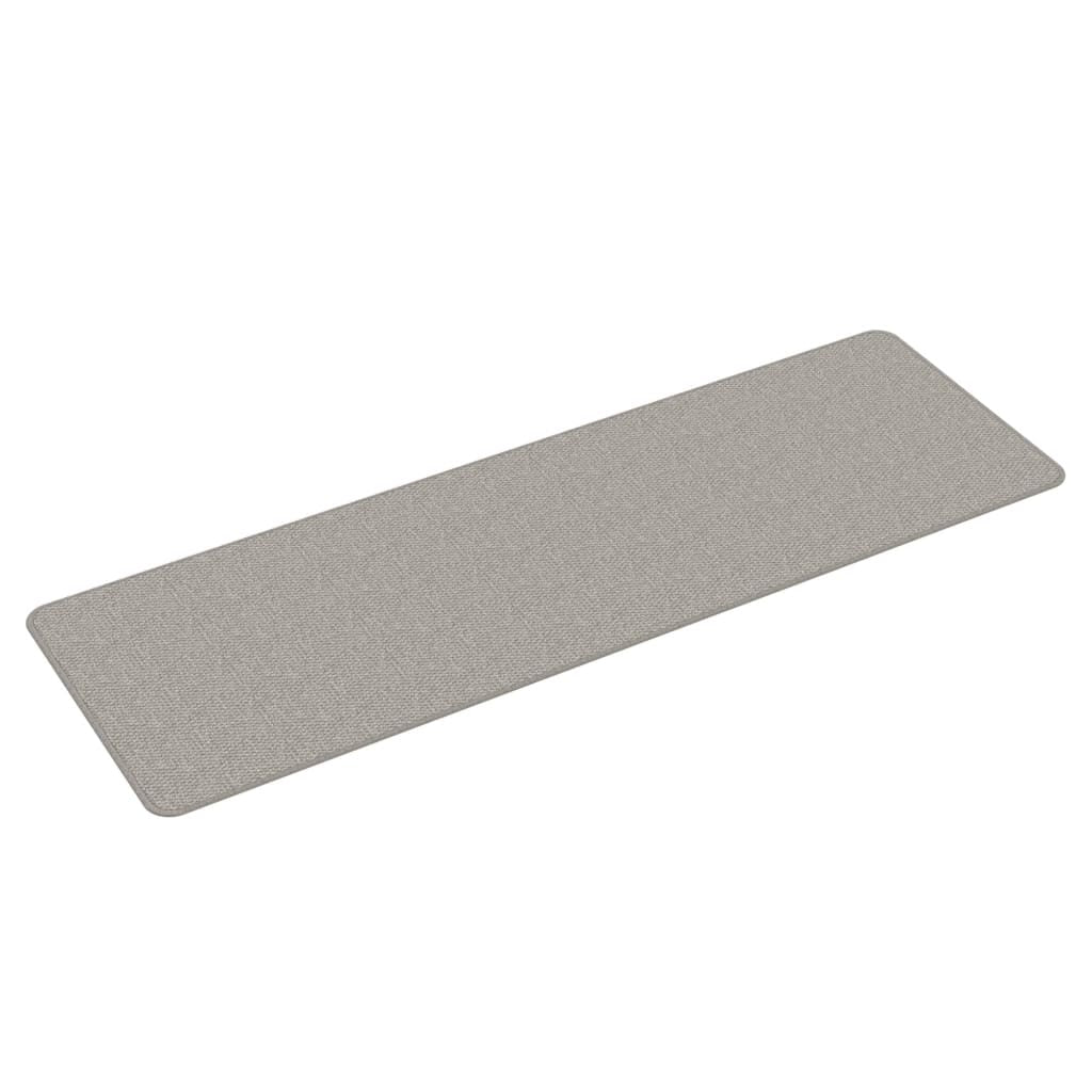 Vidaxl Alfombra De Pasillo Con Aspecto De Sisal Gris Taupe 50x150 Cm_0