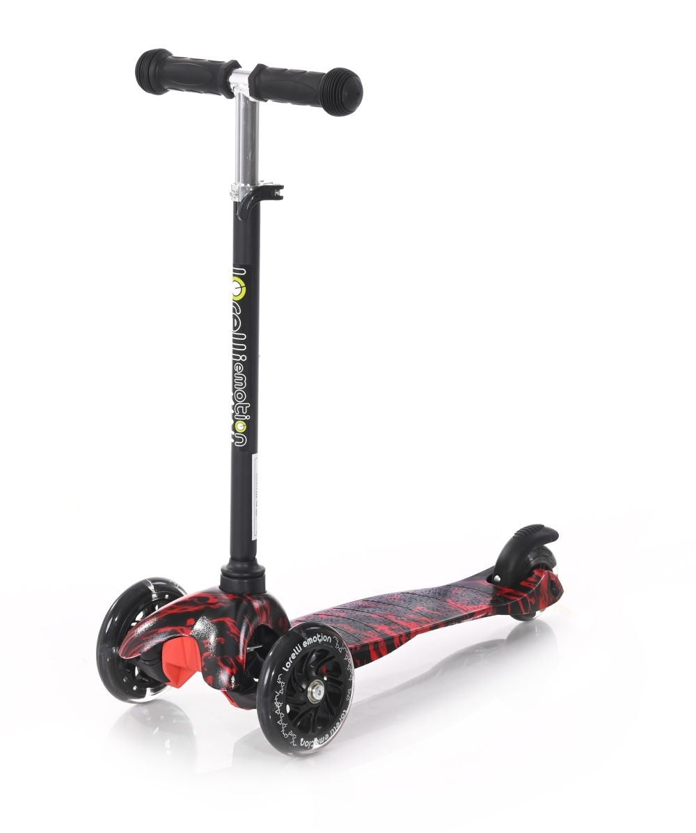 Patinete Infantil Con Luces En Las Ruedas Mini Red Fire_0