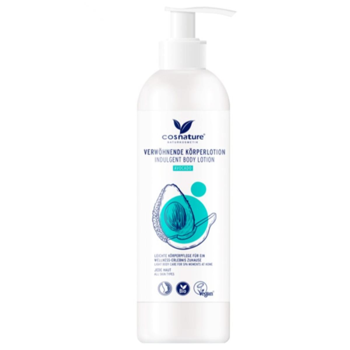 Loção Corporal Bem-Estar de Abacate Cosnature 250 ml