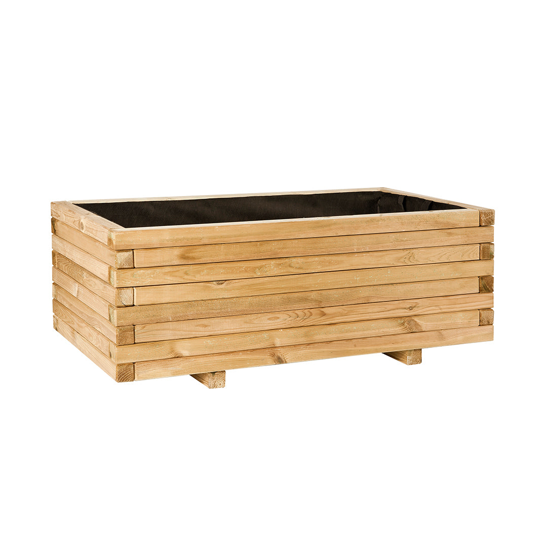 Wildbox Jardínera Rectangular: Estilo Y Funcionalidad Para Tu Espacio Verde 0,8x0,4x0,32 M / Multicolor_2