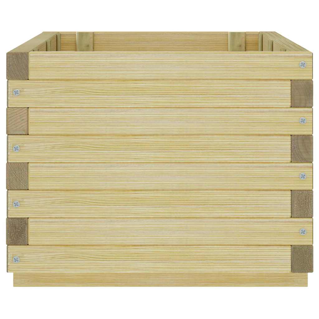 Arriate Elevado Rectangular Madera 100x50x40 Cm_5