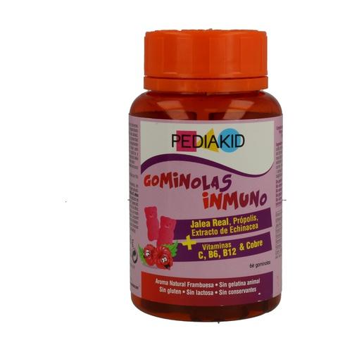 Pediakid Ursos Immunosos Sabor Framboesa Ineldea 60 Gomas