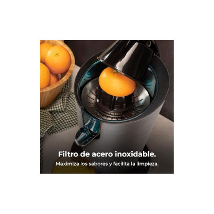 Cecotec Exprimidor Eléctrico De Brazo Para Naranjas Essentialvita Powerfresh 1000 Inox. 1000w, Filtro Inoxidable, Conos Desmonta_4