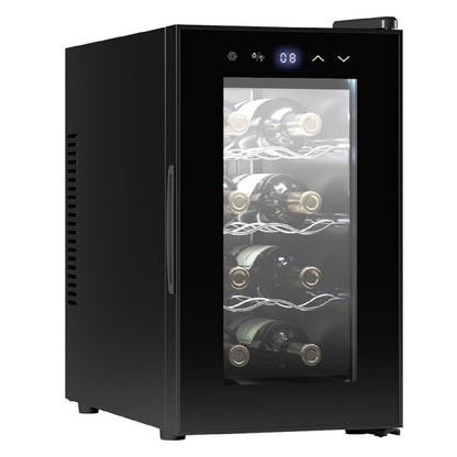 Vinoteca 8 Botellas Bolero Grandsommelier 830 Coolcrystal, Enfriamiento Termoeléctrico, Temperatura Regulable Entre 8-18ºc, Control Táctil Y Display_0