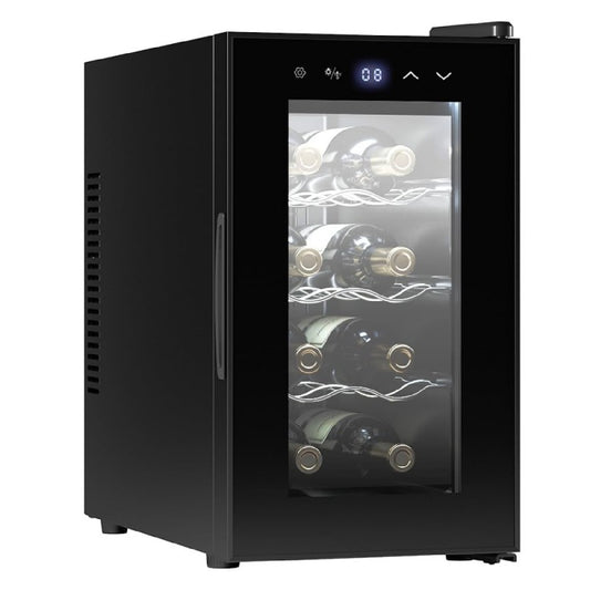 Vinoteca 8 Botellas Bolero Grandsommelier 830 Coolcrystal, Enfriamiento Termoeléctrico, Temperatura Regulable Entre 8-18ºc, Control Táctil Y Display_0
