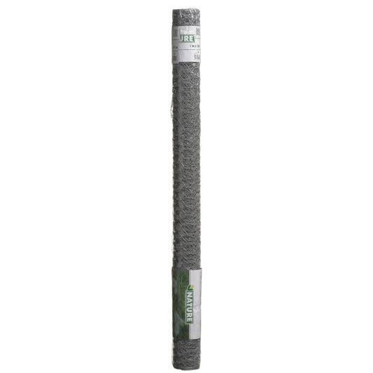 Nature Malla De Alambre Hexagonal 1x10 M 25 Mm Acero Galvanizado / Vetonek_0
