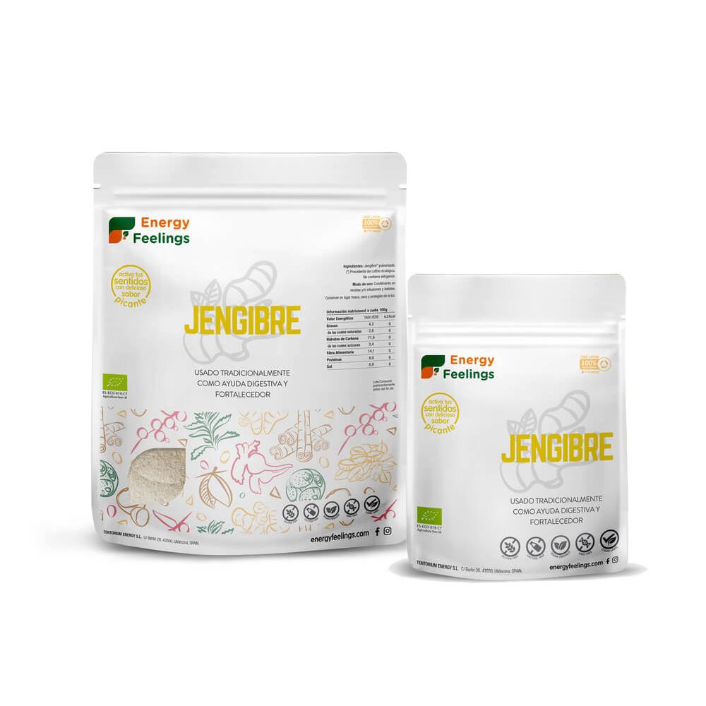Gengibre em pó orgânico Energy Feelings 1 kg
