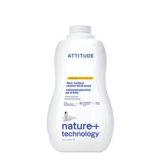 Limpador de pavimentos ecológico Attitude 1 L para parquet e grés