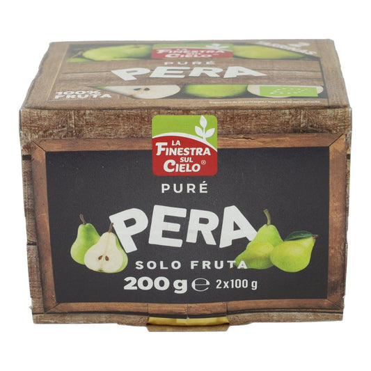 Puré de Pêra Biológico La Finestra Sul Cielo 200 g